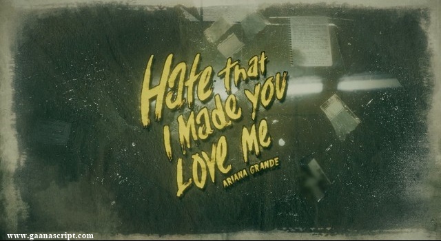 Hate That I Made You Love Me Lyrics